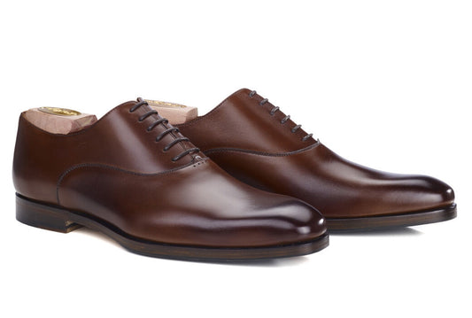 Richelieu homme Châtaigne patiné - TREMEZZO PATIN