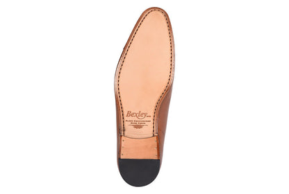 Richelieu homme Châtaigne Patiné semelle cuir - RINGWOOD