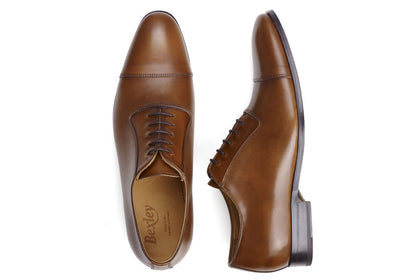 Richelieu homme Cognac Patiné - RINGWOOD