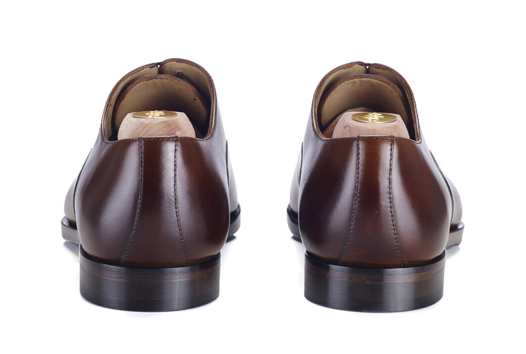 Richelieu homme Châtaigne patiné - TREMEZZO PATIN