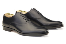 Richelieu homme Noir semelle cuir avec patin - TREMEZZO PATIN