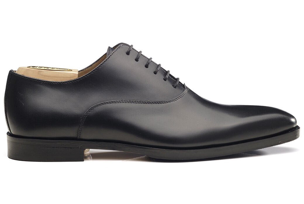 Richelieu homme Noir semelle cuir avec patin - TREMEZZO PATIN