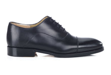 Richelieu homme Noir semelle cuir avec patin - GRAKLEY