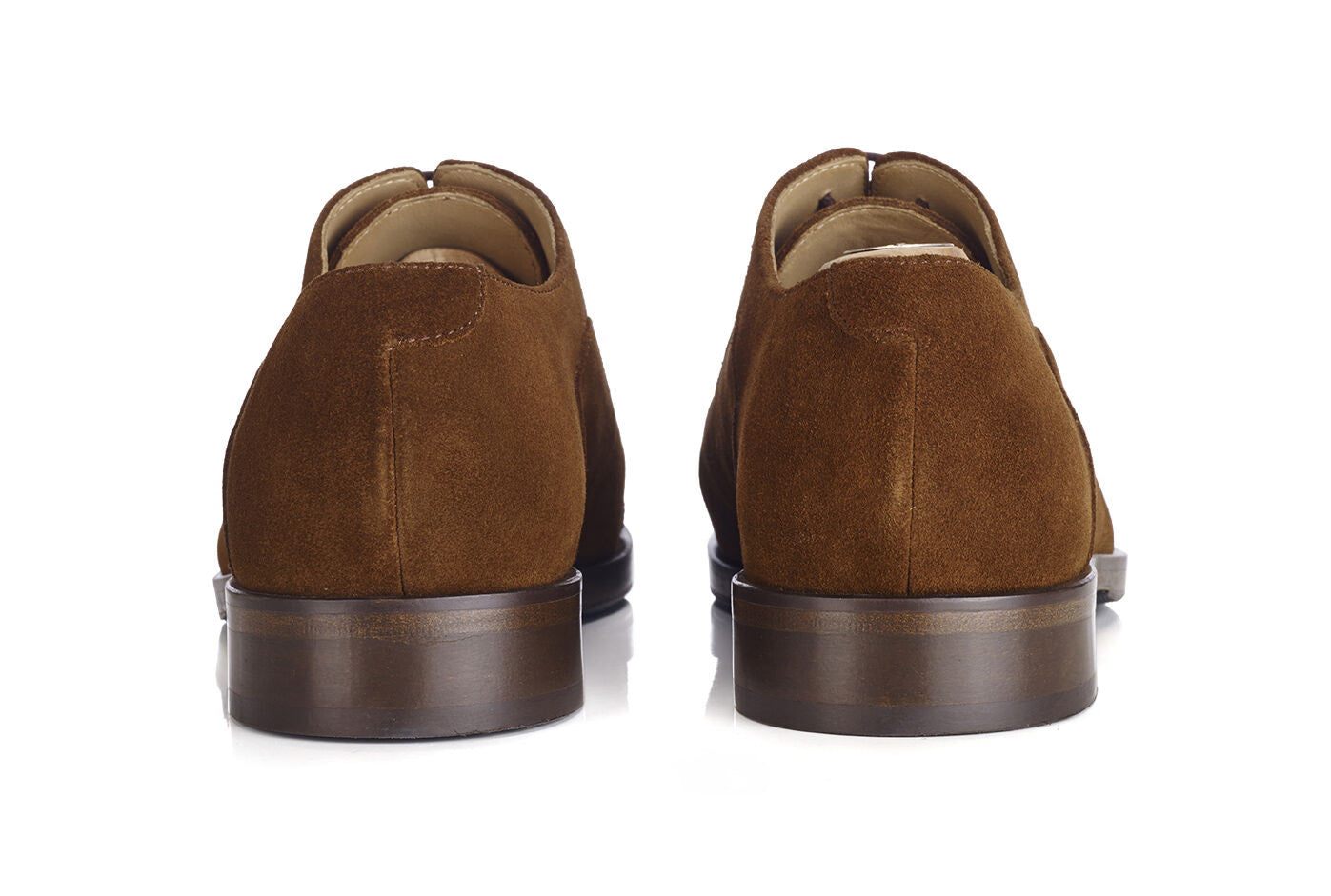 Richelieu homme Havane semelle cuir avec patin - GRAKLEY