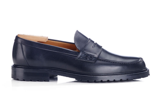 Mocassin pour Homme en cuir Noir - DOWARD GOMME