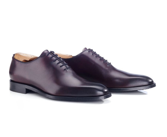 Richelieu homme - Bordeaux Patiné - STANFORD GOMME