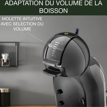 Krups Nescafé Dolce Gusto Mini Me – Cafetière à Capsules 15 Bars, 0,8 L, Boissons Chaudes et Froides, Play&Select, Thermoblock, 35 Types de Café, Noire, KP1238AS