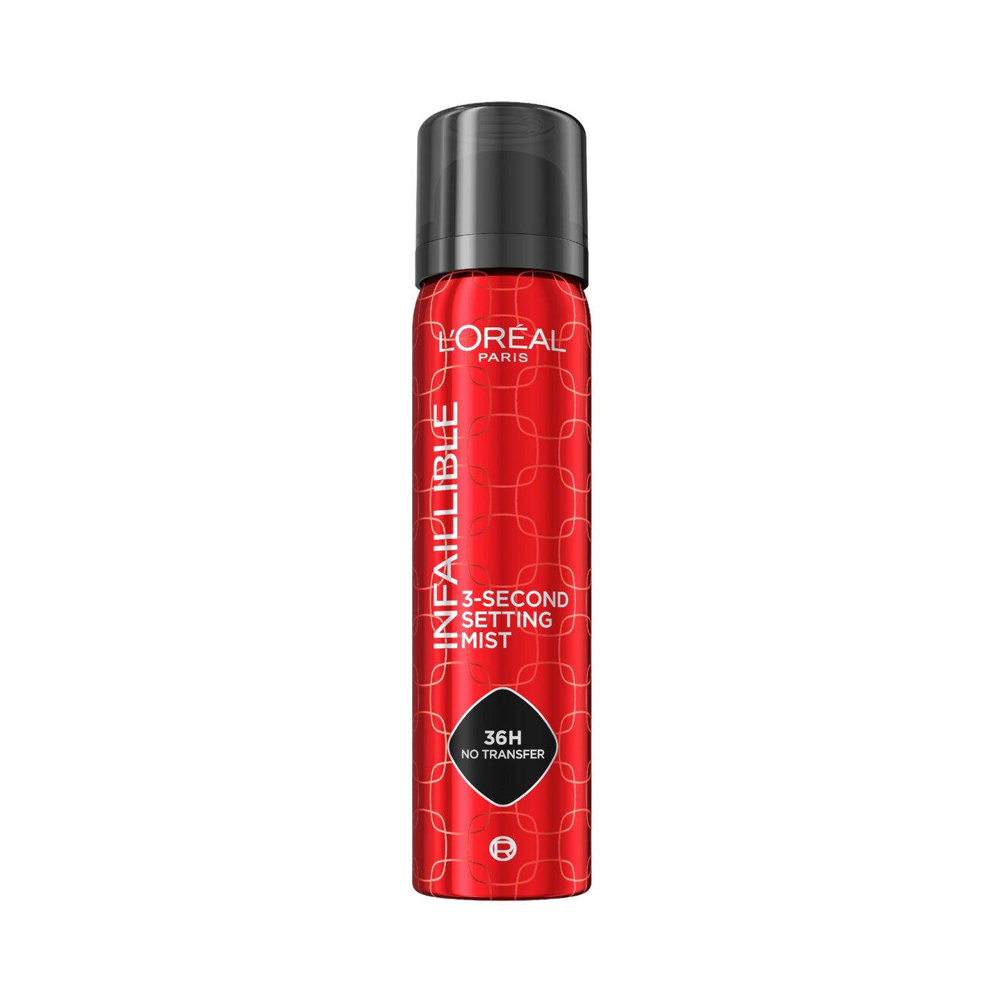 L’Oréal Paris Infaillible Spray Fixateur de Maquillage – Fini Sans Transfert en 3 sec, 75 ml