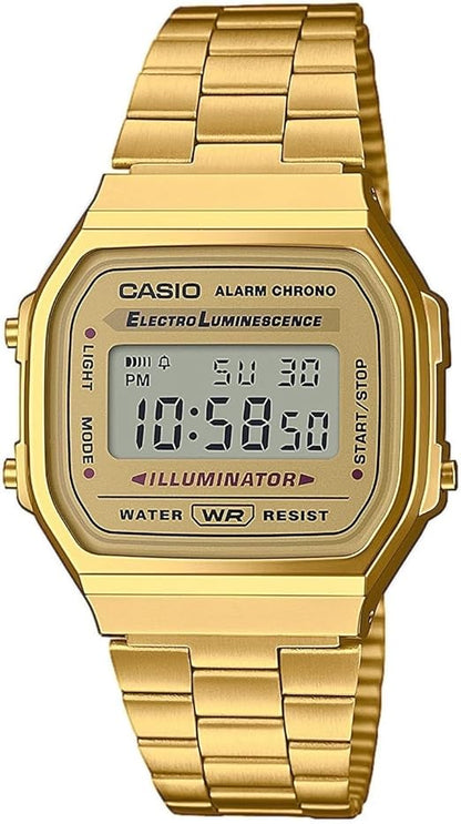 Casio Collection Montre Mixte Adulte A168WG