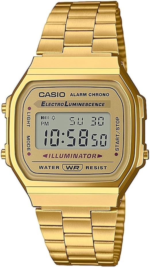 Casio Collection Montre Mixte Adulte A168WG