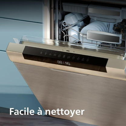 Philips Airfryer 2000 Series NA230/00 – Friteuse à Air 6,2 L, 13 Modes de Cuisson, Rapid Air, Écran Tactile, Noir