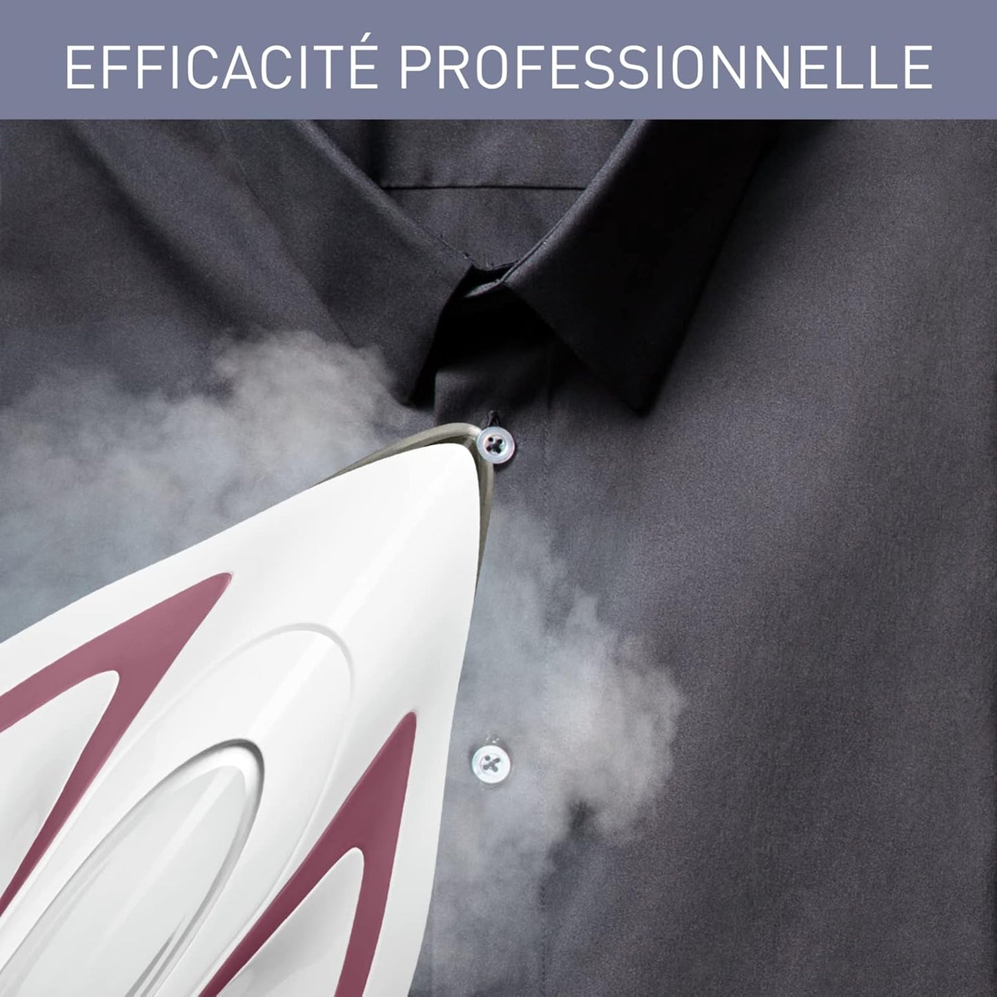 Calor Pro Express Ultimate GV9560C0 – Centrale Vapeur Haute Pression 7,3 bars, Fonction Pressing 490 g/min, Collecteur de Calcaire, Fabriquée en France, Violet