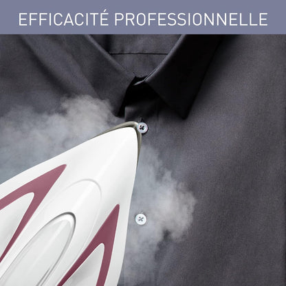 Calor Pro Express Ultimate GV9560C0 – Centrale Vapeur Haute Pression 7,3 bars, Fonction Pressing 490 g/min, Collecteur de Calcaire, Fabriquée en France, Violet