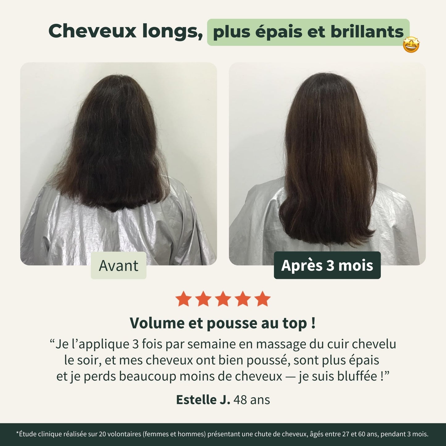BIONOBLE Huile de Romarin pour Cheveux Bio 50 ml