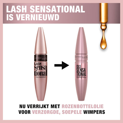 Maybelline New York – Mascara Lash Sensational Very Black, Volume & Définition, 10 ml