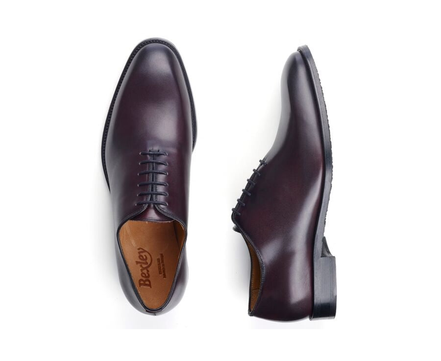 Richelieu homme - Bordeaux Patiné - STANFORD GOMME