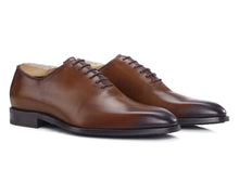 Richelieu homme Cognac Patiné - STANFORD GOMME