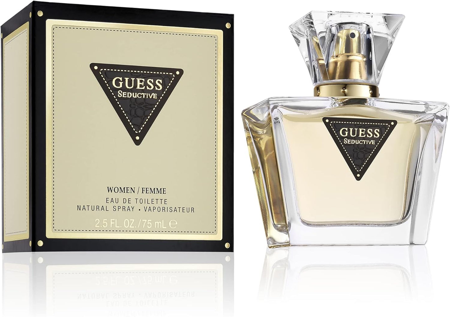 GUESS Seductive, Eau de Toilette pour Femme, Parfum Fruité Floral, Parfum Sensuel Longue Durée